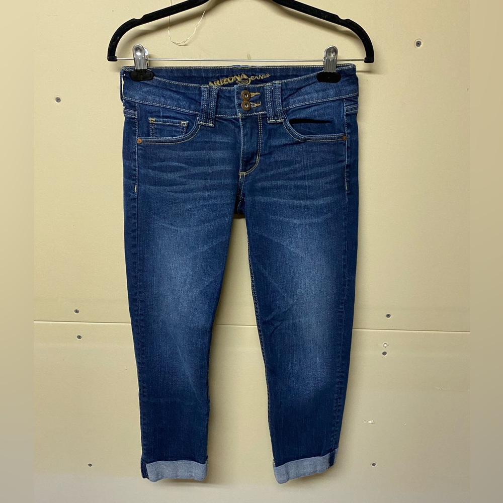 2/$20❤️- JEANS | Women’s Arizona Jean Company ankle cropped size 5